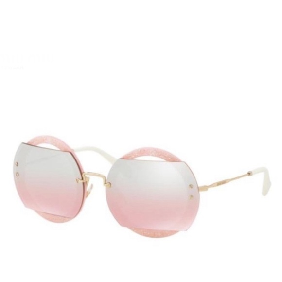 Miu Miu Reveal Evolution Pink Sunglasses main image 7